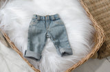 Denim Cuffed Pants - Doll