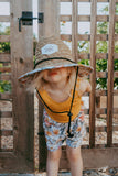 Straw Sun Hat - Norah Floral