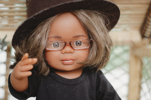Brown Glasses - DOLL