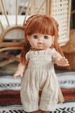 Oatmeal Cookie Gauze Romper - Doll