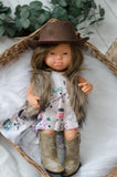 Brown Cowboy Hat - Doll