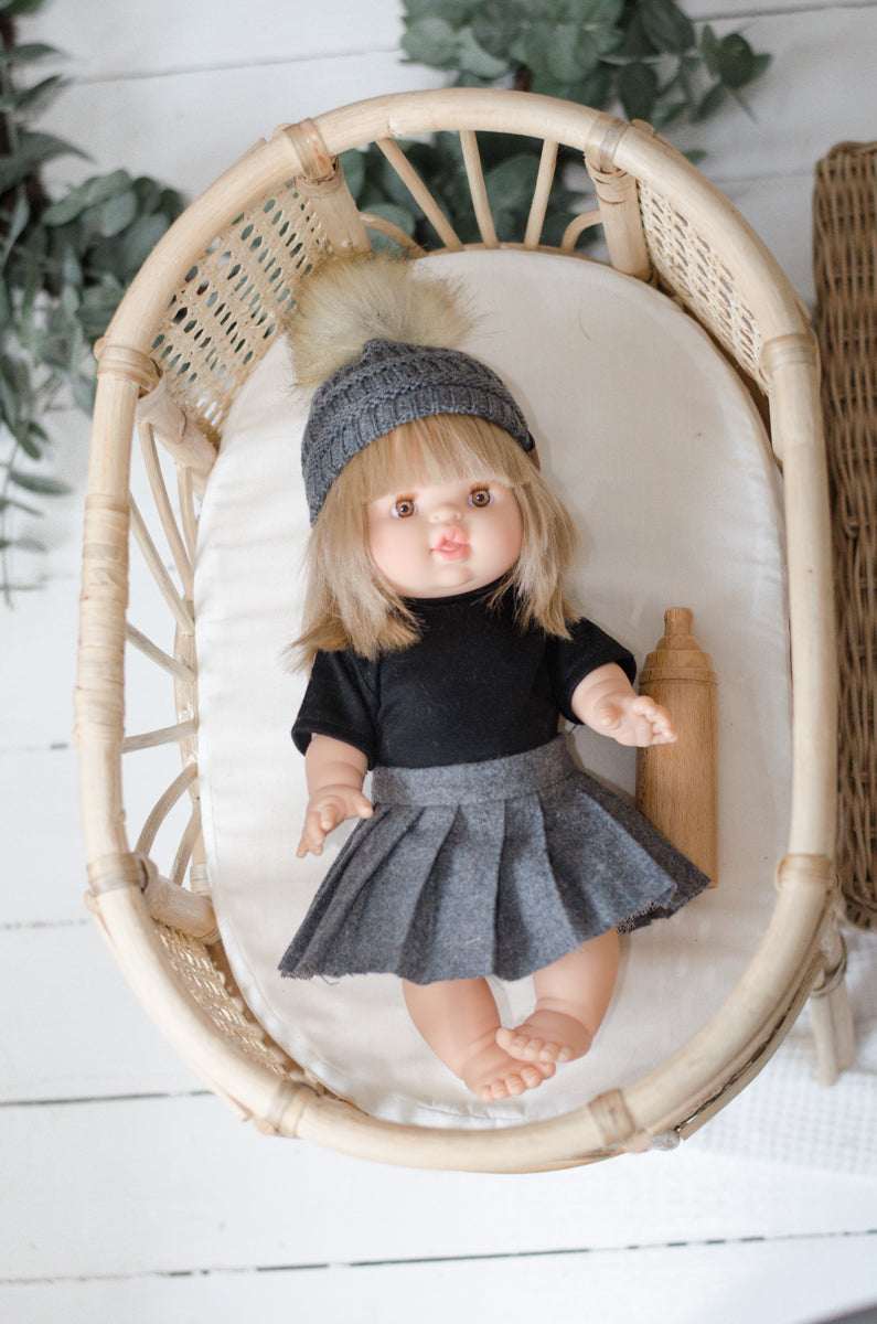 CC Beanie > Grey- DOLL