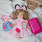 Minnie Mouse Inspired Dress- Doll