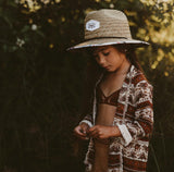 Straw Sun Hat - Wanderlust Oatmeal