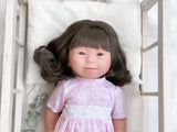 Kira -  Girl Doll with Down Syndrome