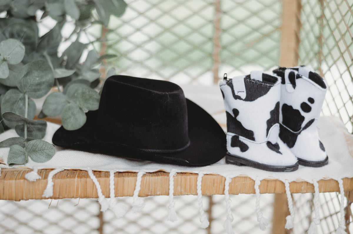 Cowboy Hat & Boots Set- DOLL