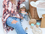 Wood Feeding Set - DOLL