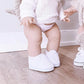 White Slip-On Sneakers - Doll