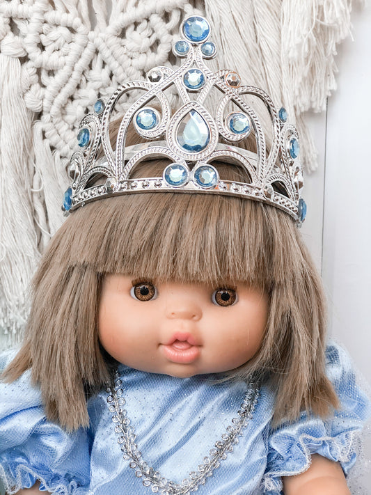 Blue Diamond Princess Crown- DOLL