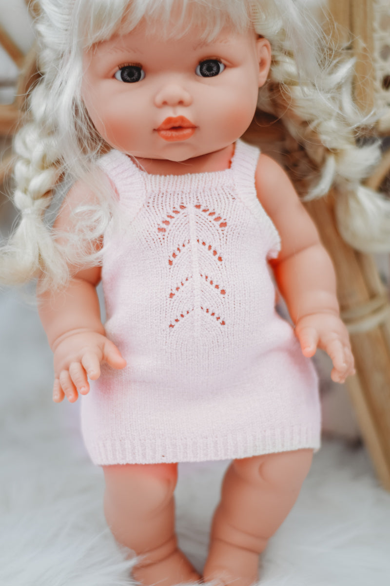 Knit Rosé Dress - Doll