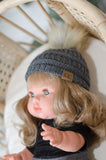 CC Beanie > Grey- DOLL