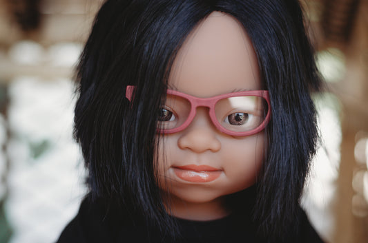 Terracotta Glasses - Doll