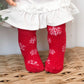 Red Snowflake Tights - DOLL