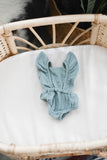 Sea Glass Gauze Romper - Doll