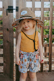 Straw Sun Hat - Norah Floral