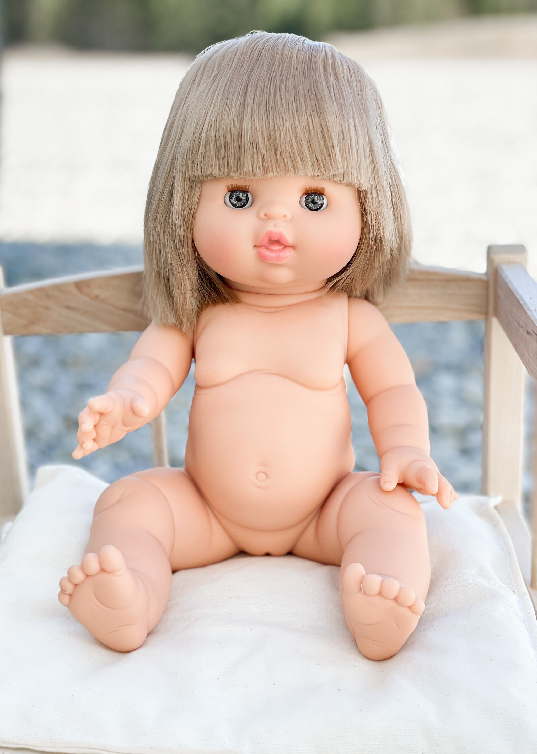 MiniKane Sleepy Eyes Zoey Doll Baby on sale Limited Edition Blonde Hair Miniland