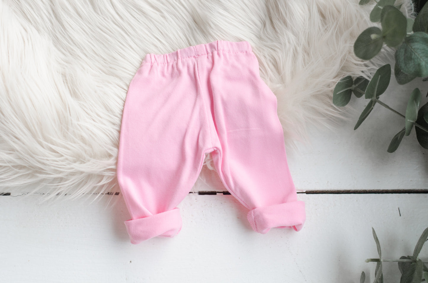 Solid Pink Pants - Doll
