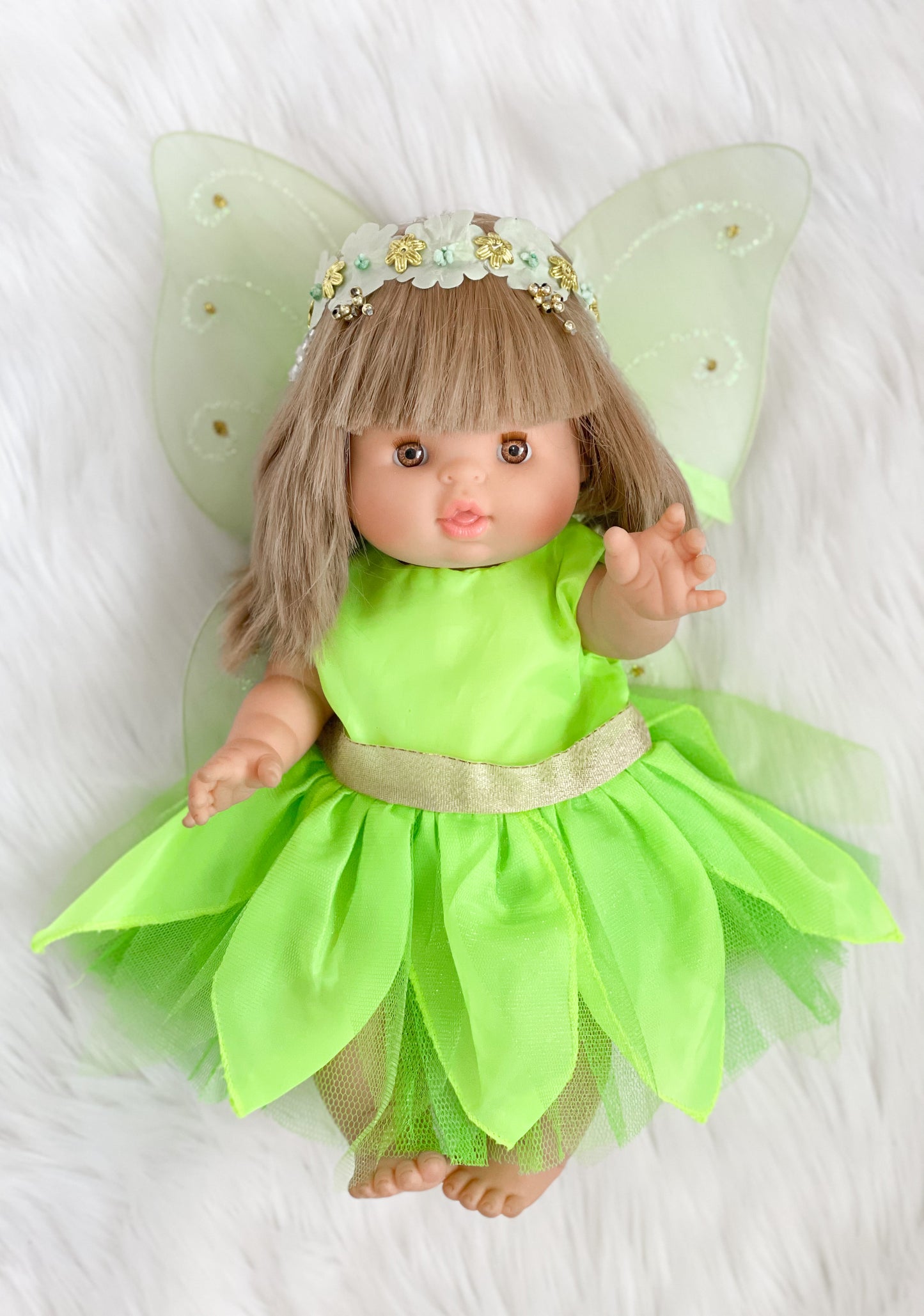 Tinkerbell Inspired Fairy Outfit- Doll