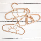 Rattan Clothing Hangers - Kids