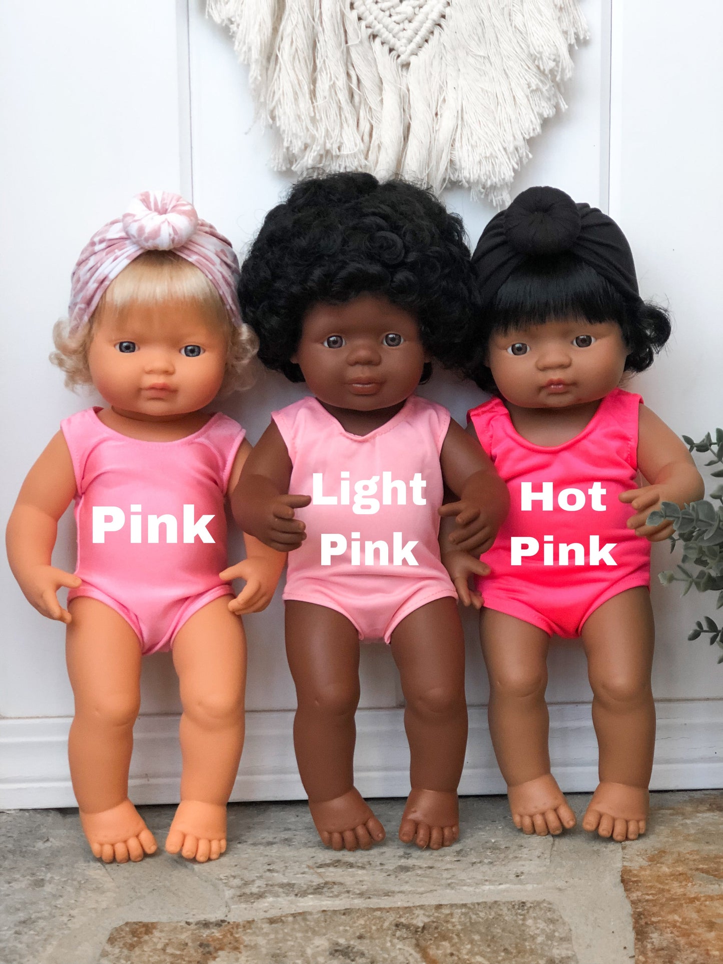 Solid Hot Pink Leo - DOLL