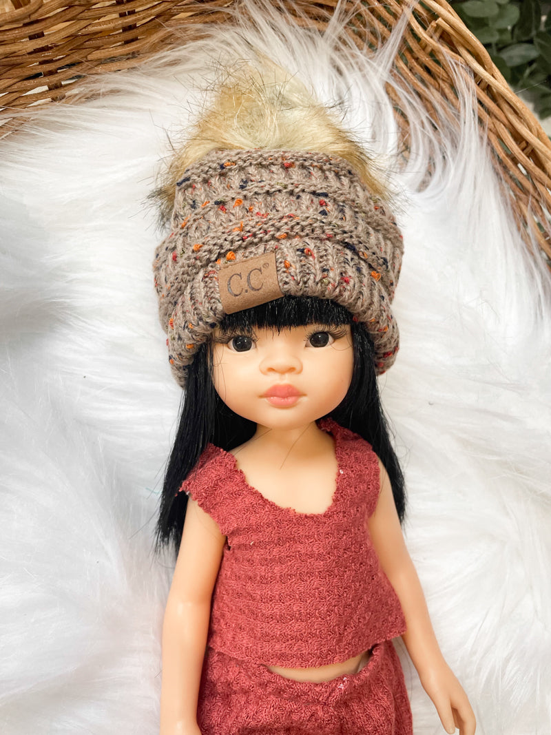 CC Beanie > Speckled Taupe - DOLL