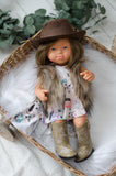 Brown Cowboy Hat - Doll