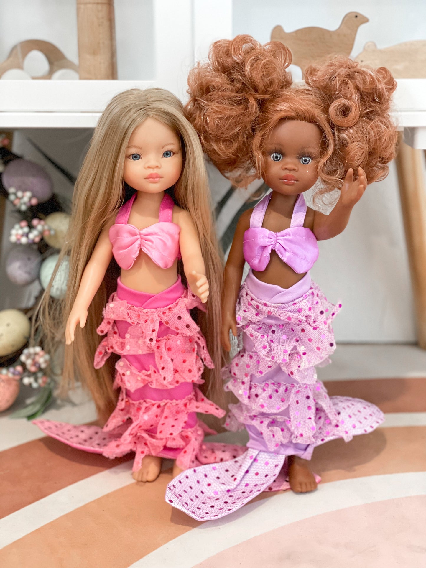 Mermaid Outfit > Pink- Las Amigas Doll